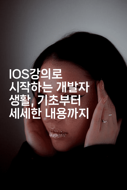 IOS강의로 시작하는 개발자 생활, 기초부터 세세한 내용까지2-코틀린린