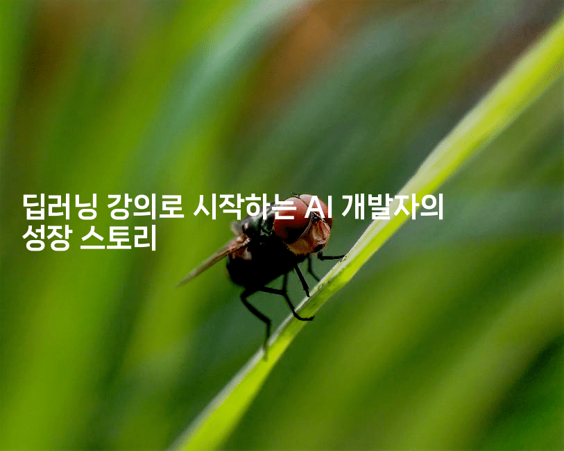 딥러닝 강의로 시작하는 AI 개발자의 성장 스토리2-코틀린린