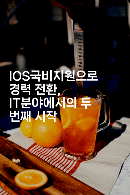 IOS국비지원으로 경력 전환, IT분야에서의 두 번째 시작2-코틀린린